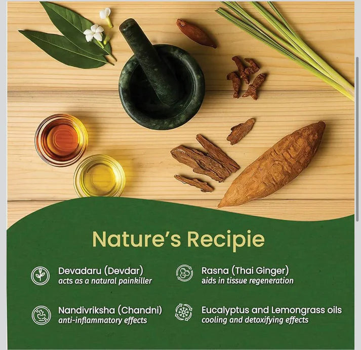 Smoke Pain Relief & Massage Oil - 100% Workking