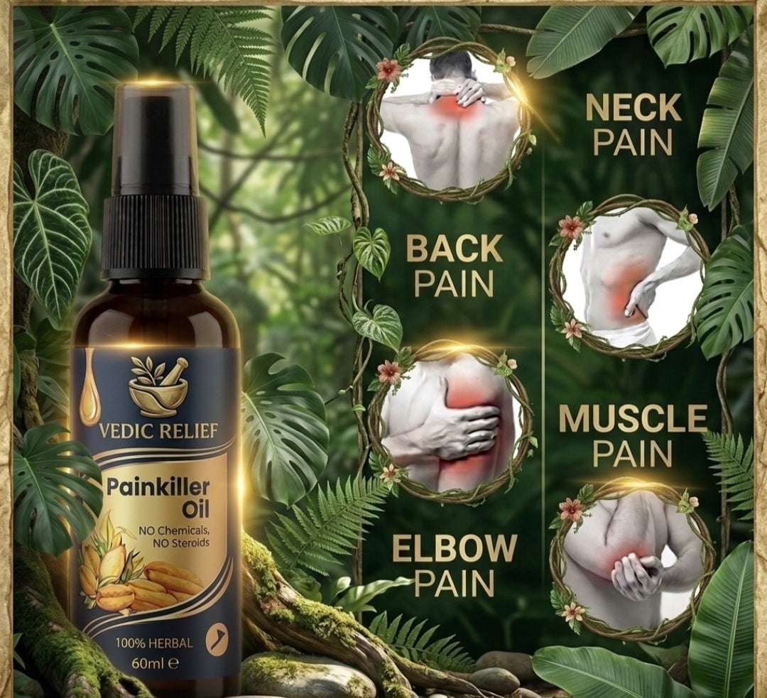 Smoke Pain Relief & Massage Oil - 100% Workking